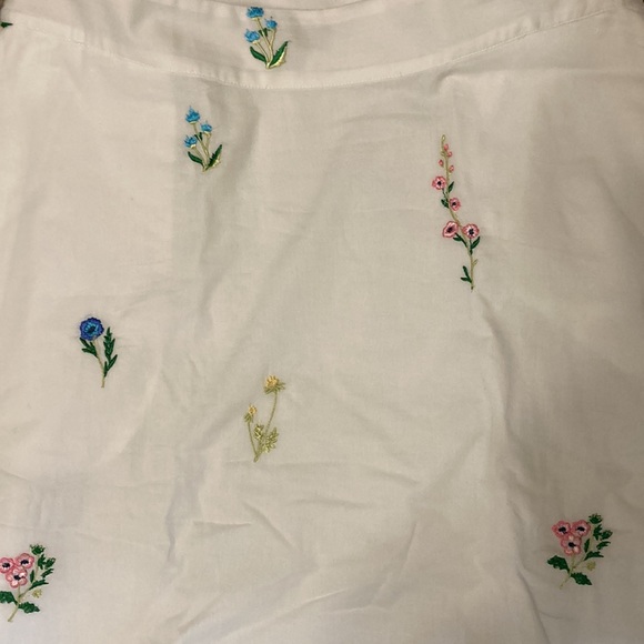 Talbot white floral skirt - Picture 3 of 10
